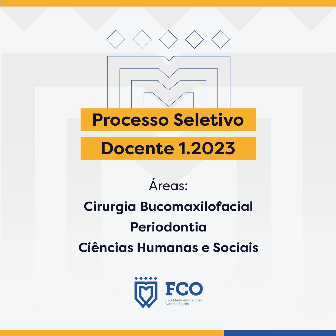 Processo Seletivo Docente 1/2023