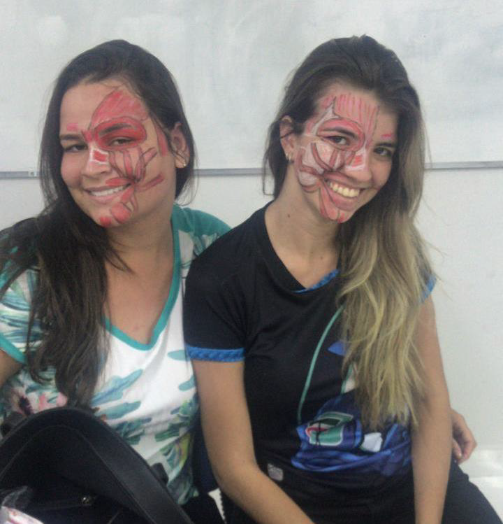 DESENHANDO OS MÚSCULOS DA FACE
