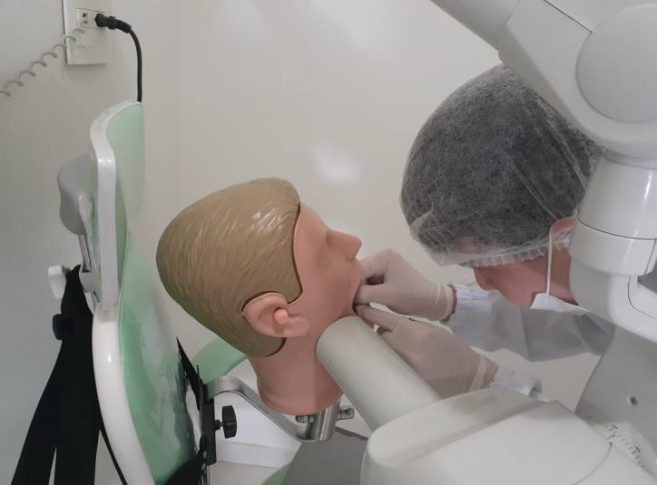 USO DE SIMULADOR DE PACIENTES PARA TREINAMENTO DE TÉCNICAS RADIOGRÁFICAS