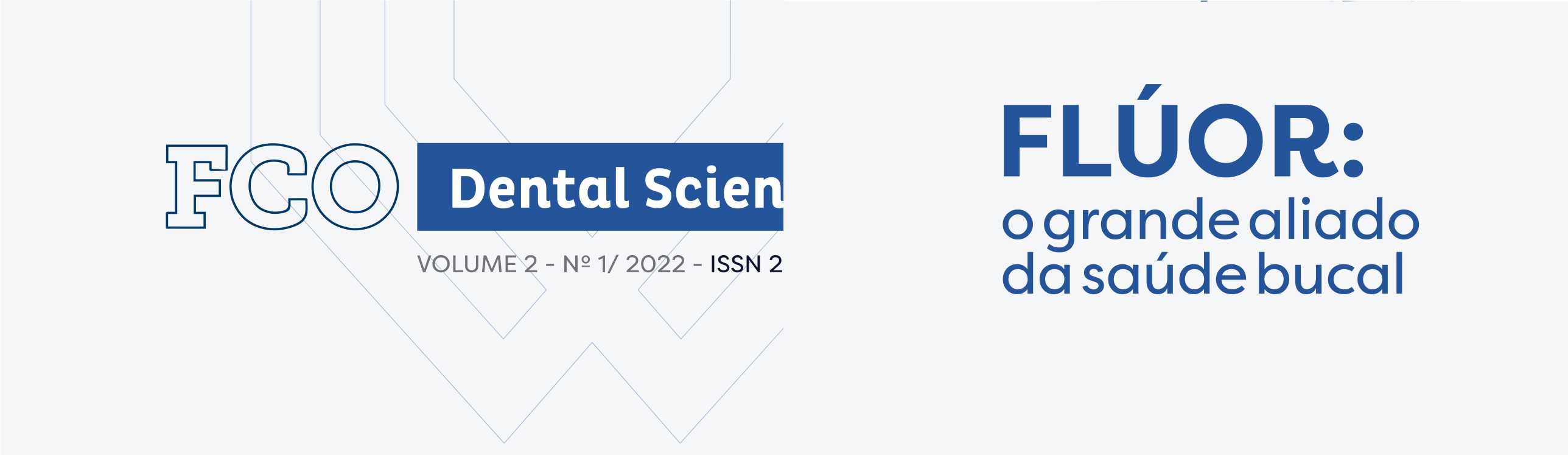 FCO divulga o volume 2 da revista FCO Dental Science